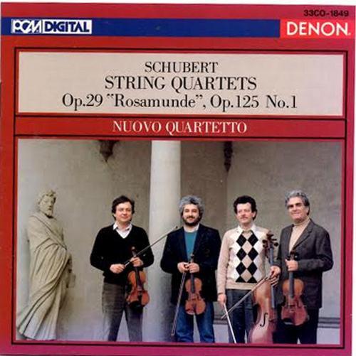 CD NUOVO QUARTETTO Schubert String Quartets Complete 33CO1849 DENON 1987 Japan ObiClassical Used
CD NUOVO QUARTETTO Schubert String Quartets Complete 33CO1849 DENON 1987 Japan ObiClassical Used