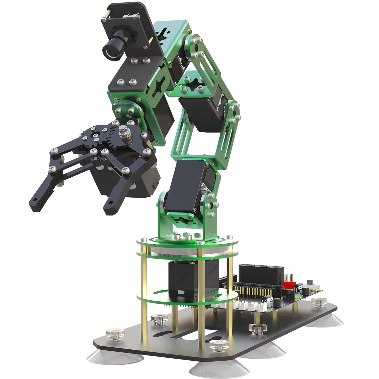 Yahboom Raspberry Pi 5 Robot Arm Robot Kit Архітектура AI з 6 ступенями свободи Камера Програмований AI Електронний DIY Робот Дорослий ROS без
Yahboom Raspberry Pi 5 Robot Arm Robot Kit Архітектура AI з 6 ступенями свободи Камера Програмований AI Електронний DIY Робот Дорослий ROS без