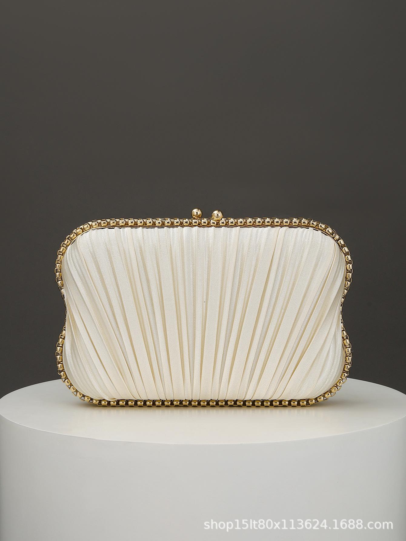 retro dinner women s high-end clutch bag fashion evening bag pleated box bag
retro dinner women s high-end clutch bag fashion evening bag pleated box bag