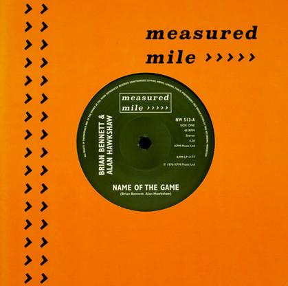 7inch Record BRIAN BENNETT & ALAN HAWKSHAW / DAV - Name Of The Game / Confunktion NW513 MEASURED MILE 2022 UK Soul/Funk
7inch Record BRIAN BENNETT & ALAN HAWKSHAW / DAV - Name Of The Game / Confunktion NW513 MEASURED MILE 2022 UK Soul/Funk