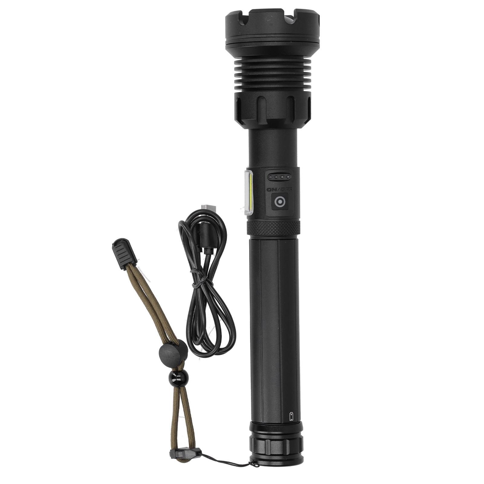 Outdoor USB Rechargeable Flashlight Dimmable MultiFunctional Hand Lamp Torch Light
Outdoor USB Rechargeable Flashlight Dimmable MultiFunctional Hand Lamp Torch Light