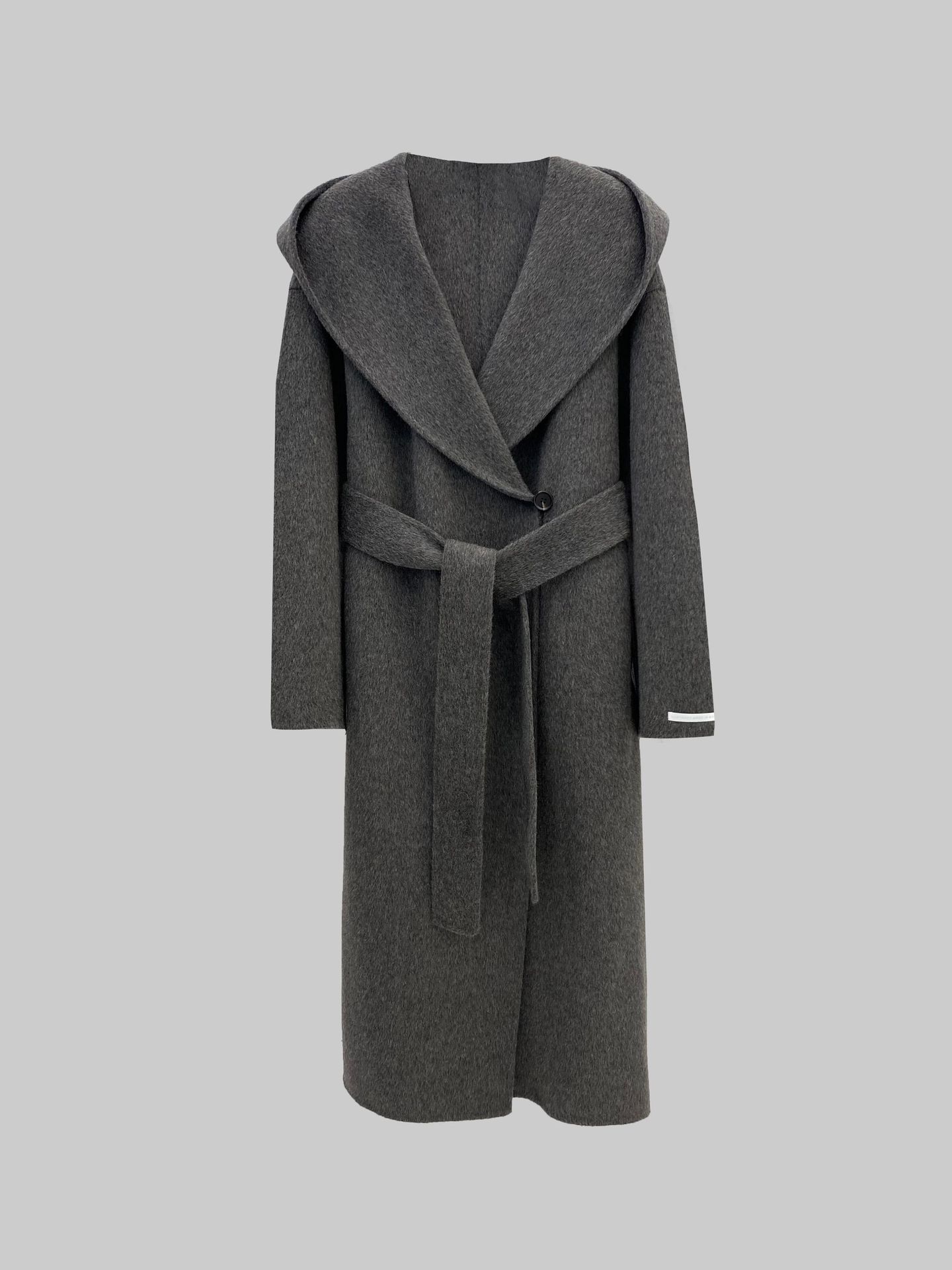 Ленивое свободное двустороннее шерстяное пальто с капюшоном, халат на шнуровке, длинное пальто, осень и зима, 25 новых женских черно-белых серых M
Ленивое свободное двустороннее шерстяное пальто с капюшоном, халат на шнуровке, длинное пальто, осень и зима, 25 новых женских черно-белых серых M