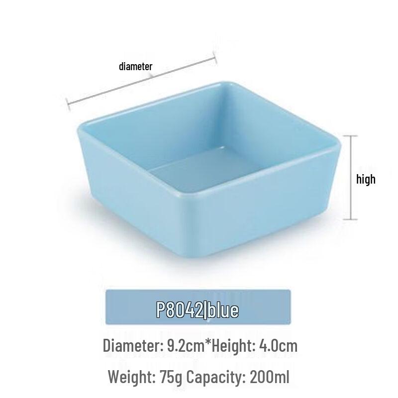 Jijun Commercial Melamine Square Snack Plates
Jijun Commercial Melamine Square Snack Plates