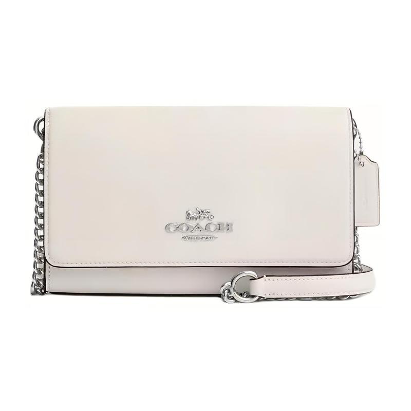 COACH 22 Fashionable and Casual Solid Color Logo Calf Leather Clutch Shoulder Crossbody Bag Small Women’s Silver and Chalk White срібний
COACH 22 Fashionable and Casual Solid Color Logo Calf Leather Clutch Shoulder Crossbody Bag Small Women’s Silver and Chalk White срібний