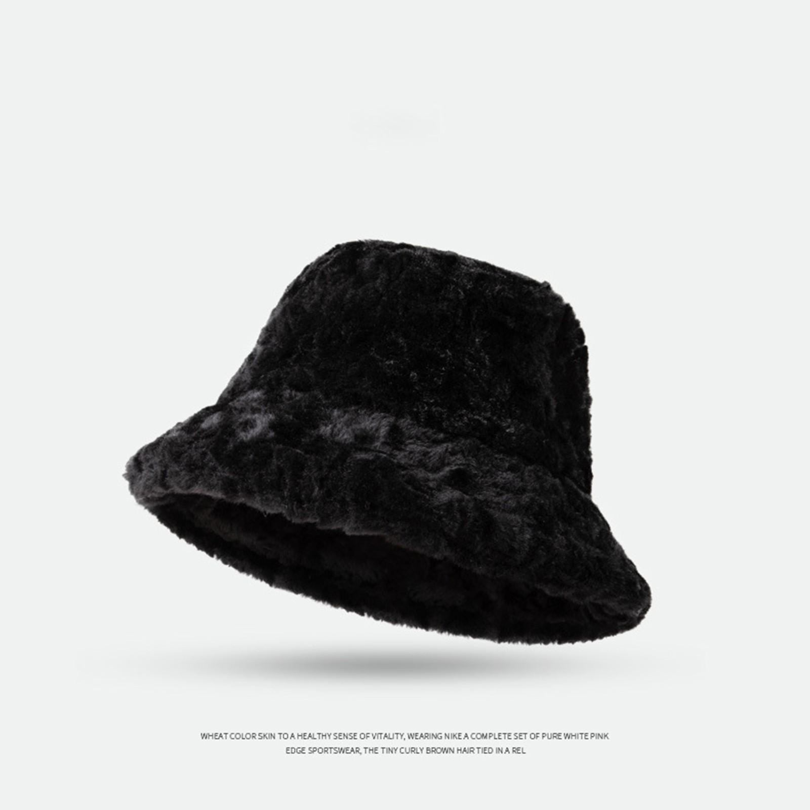 Зимняя однотонная плюшевая панама One Size чёрный
Зимняя однотонная плюшевая панама One Size чёрный