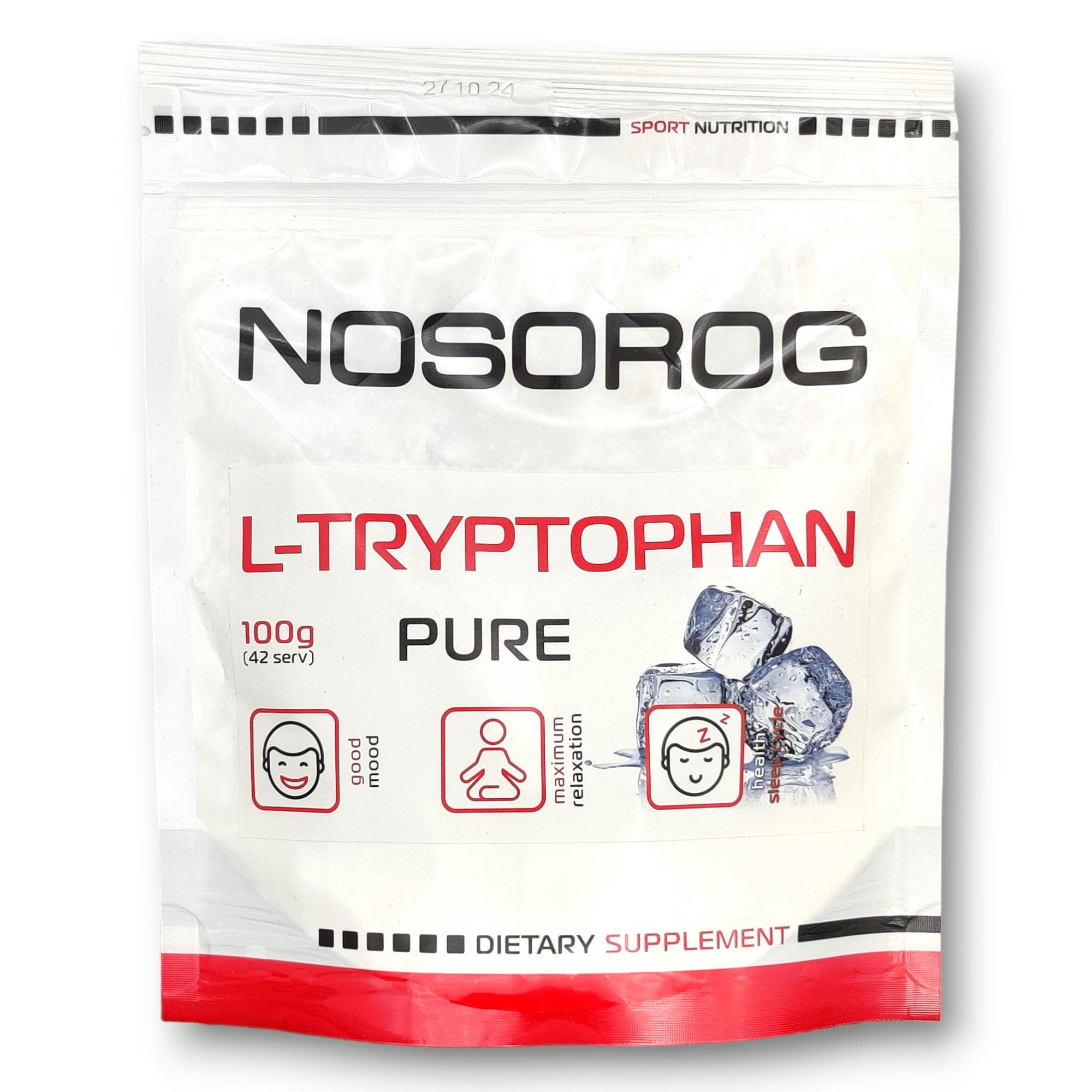 Носорог L-триптофан, чистий, 100 грам
Носорог L-триптофан, чистий, 100 грам