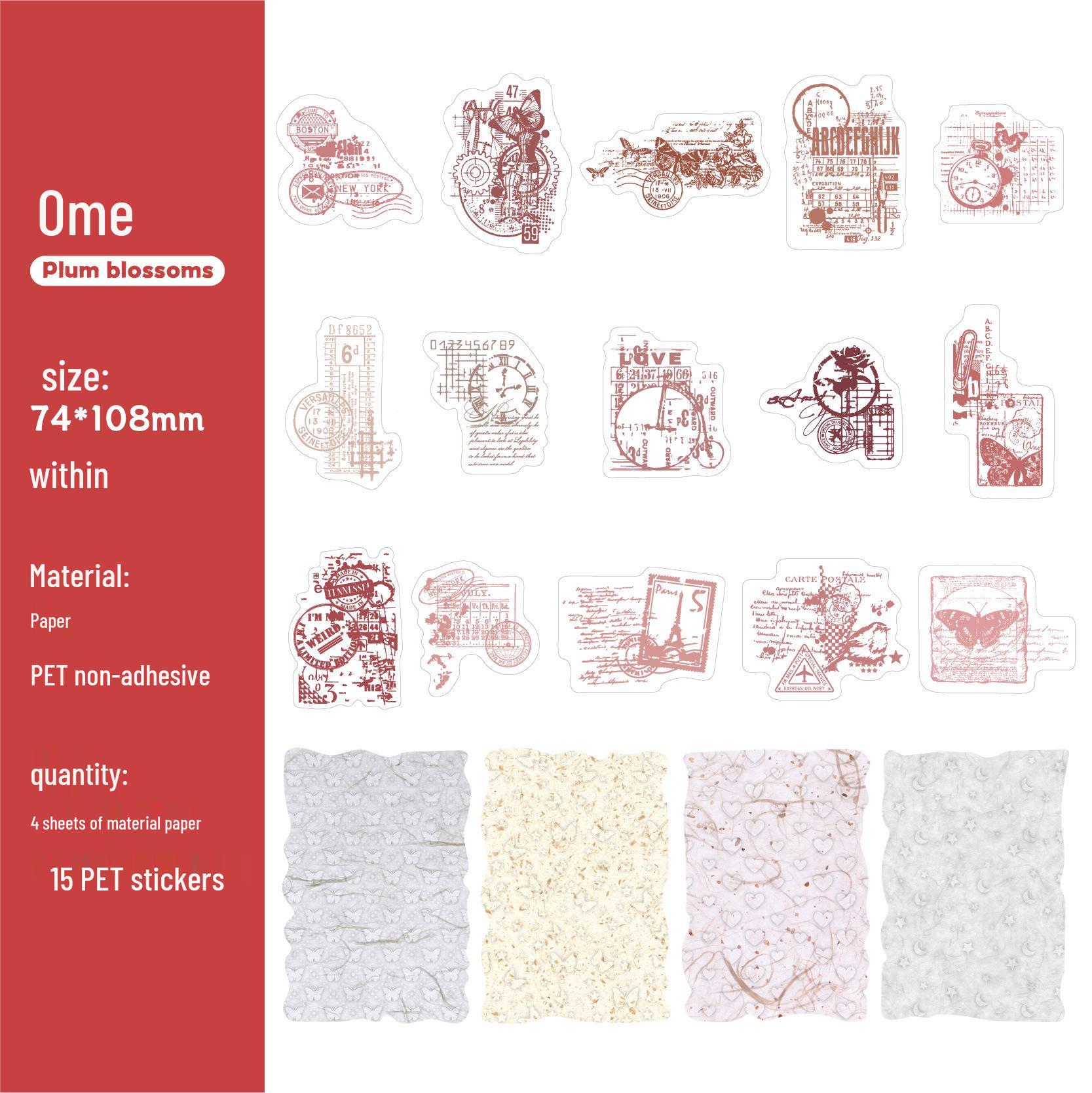 Vintage Nostalgic Embossed Story Paper Stickers (19 Sheets)
Vintage Nostalgic Embossed Story Paper Stickers (19 Sheets)