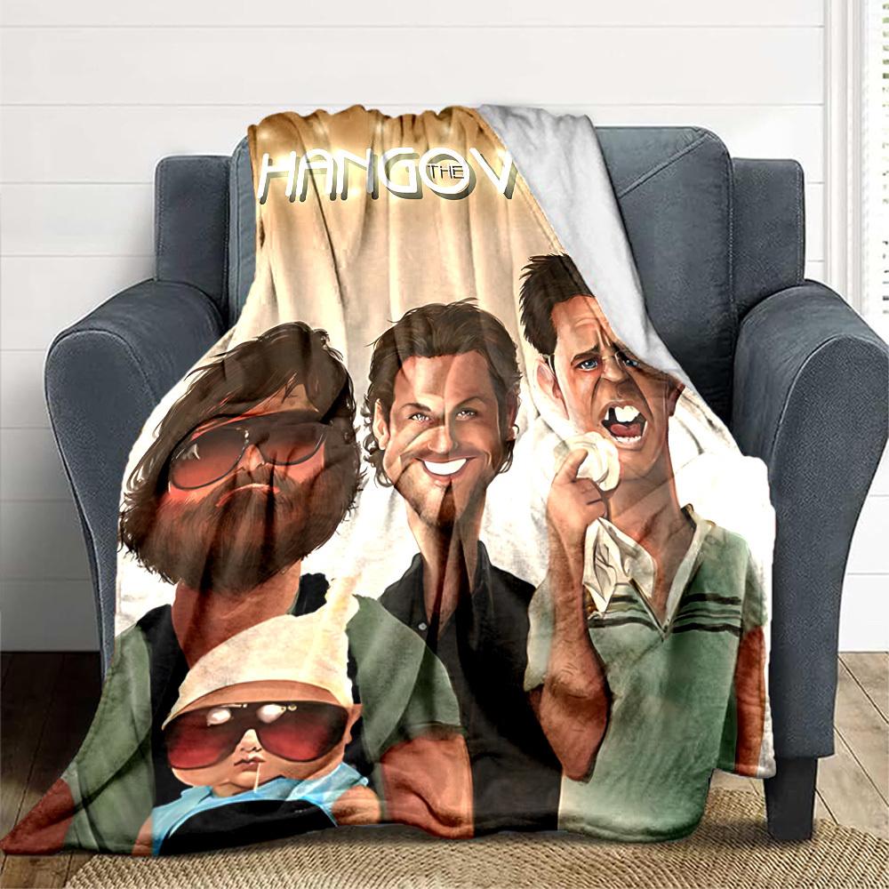 1pc The Hangover Movie Flannel Throw Blanket Soft, Warm & Cozy for Couch, Bed, Office, and Travel Versatile All Season Gift, Christmas present 80x120cm
1pc The Hangover Movie Flannel Throw Blanket Soft, Warm & Cozy for Couch, Bed, Office, and Travel Versatile All Season Gift, Christmas present 80x120cm