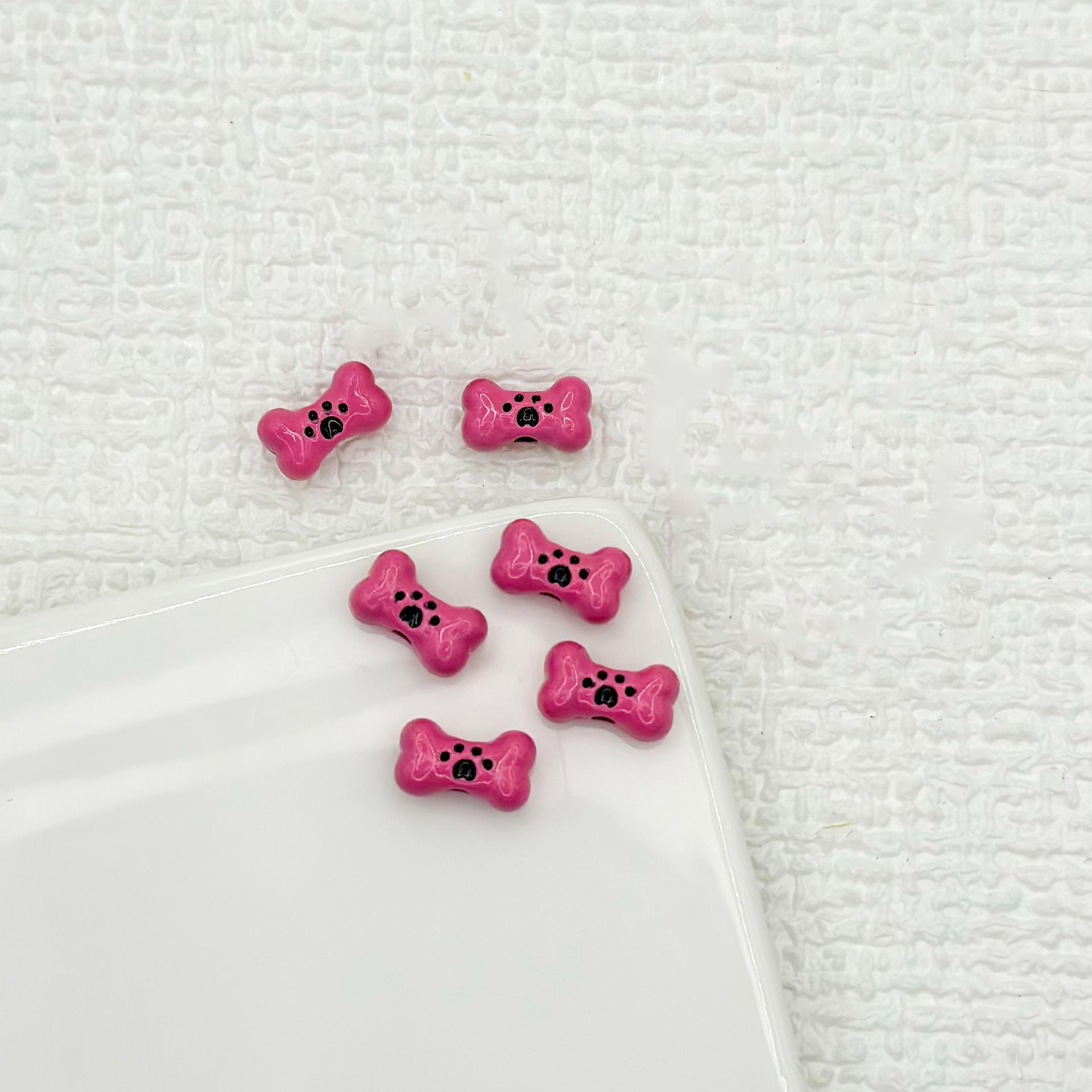 6pcs/set Cute Little Bone Beads Baked Paint Alloy Loose Spacer Beads Dog Claw for Jewelry Making DIY Accessories little bones
6pcs/set Cute Little Bone Beads Baked Paint Alloy Loose Spacer Beads Dog Claw for Jewelry Making DIY Accessories little bones