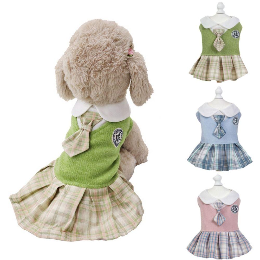 Soft Pet Sweater Skirt Wool/Polyester Cat Clothes Sweater Dog JK Sweater Dress Spring S рожевий
Soft Pet Sweater Skirt Wool/Polyester Cat Clothes Sweater Dog JK Sweater Dress Spring S рожевий