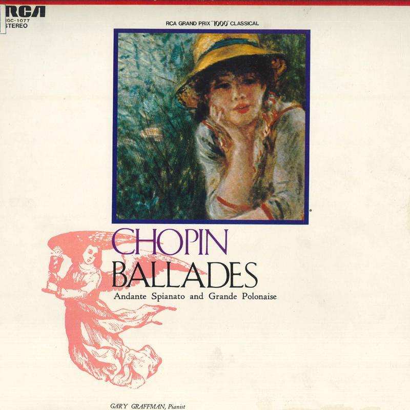 LP Record GARY GRAFFMAN - Chopin: Ballad collection etc. RGC1077 RCA 1973 Japan Obi Classical Used
LP Record GARY GRAFFMAN - Chopin: Ballad collection etc. RGC1077 RCA 1973 Japan Obi Classical Used