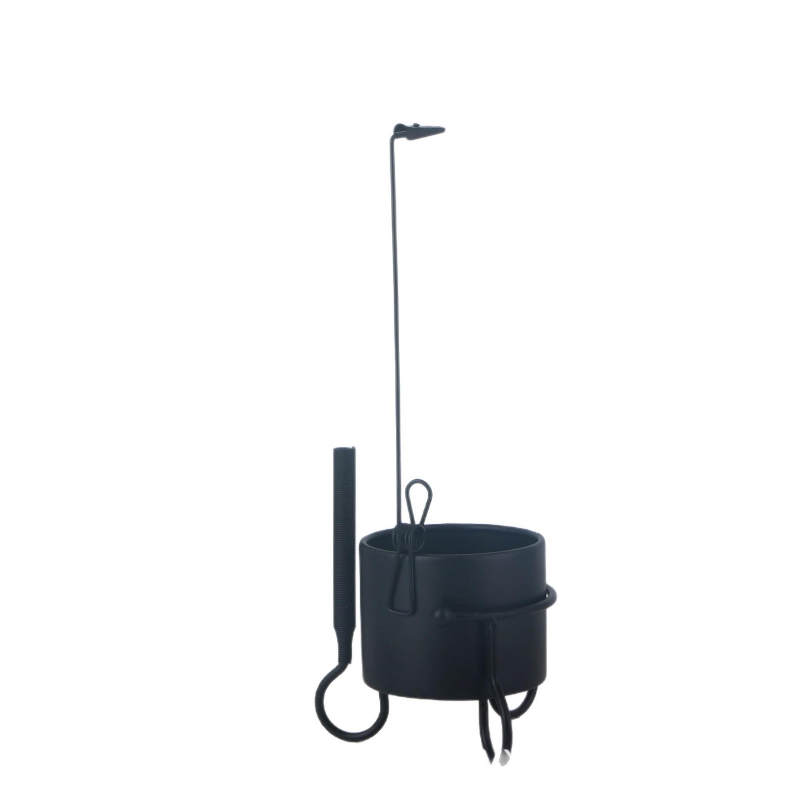 Round Tripod Hanging Incense Burner for Zen Meditation and Tea Ceremonies - Home Fragrance and Incense Stick Holder.
Round Tripod Hanging Incense Burner for Zen Meditation and Tea Ceremonies - Home Fragrance and Incense Stick Holder.