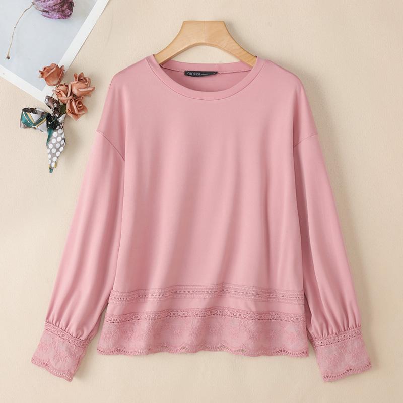 ZANZEA Women Casual Round Neck Loose Long Sleeve Splice Sweatshirt 3XL розовый
ZANZEA Women Casual Round Neck Loose Long Sleeve Splice Sweatshirt 3XL розовый