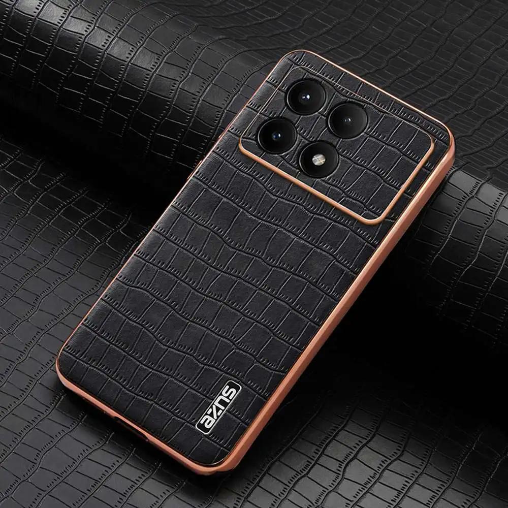 Кожаный чехол-бампер с покрытием, полный противоударный чехол для Xiaomi Poco X6 Pro Poco F6 Pro 5G, чехол из искусственной кожи + ТПУ, чехол для телефона For Poco X6 Pro чёрный
Кожаный чехол-бампер с покрытием, полный противоударный чехол для Xiaomi Poco X6 Pro Poco F6 Pro 5G, чехол из искусственной кожи + ТПУ, чехол для телефона For Poco X6 Pro чёрный