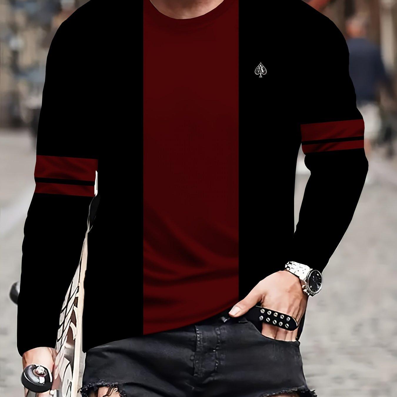 Классическая футболка с длинным рукавом и принтом в виде цветных блоков 3D, повседневная спортивная футболка с круглым вырезом на весну L
Классическая футболка с длинным рукавом и принтом в виде цветных блоков 3D, повседневная спортивная футболка с круглым вырезом на весну L