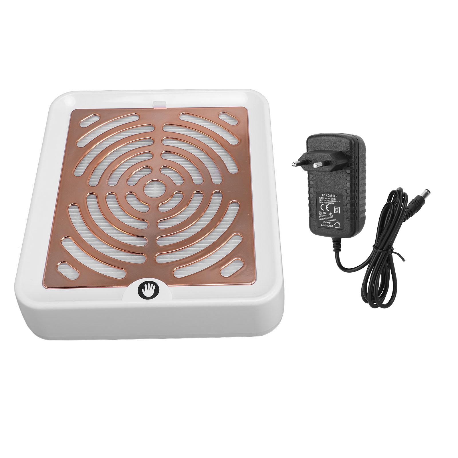 Nail Dust Collector 40W Strong Suction Fine Fiber Filter Portable Automatic Induction Nail Vacuum EU Plug
Nail Dust Collector 40W Strong Suction Fine Fiber Filter Portable Automatic Induction Nail Vacuum EU Plug