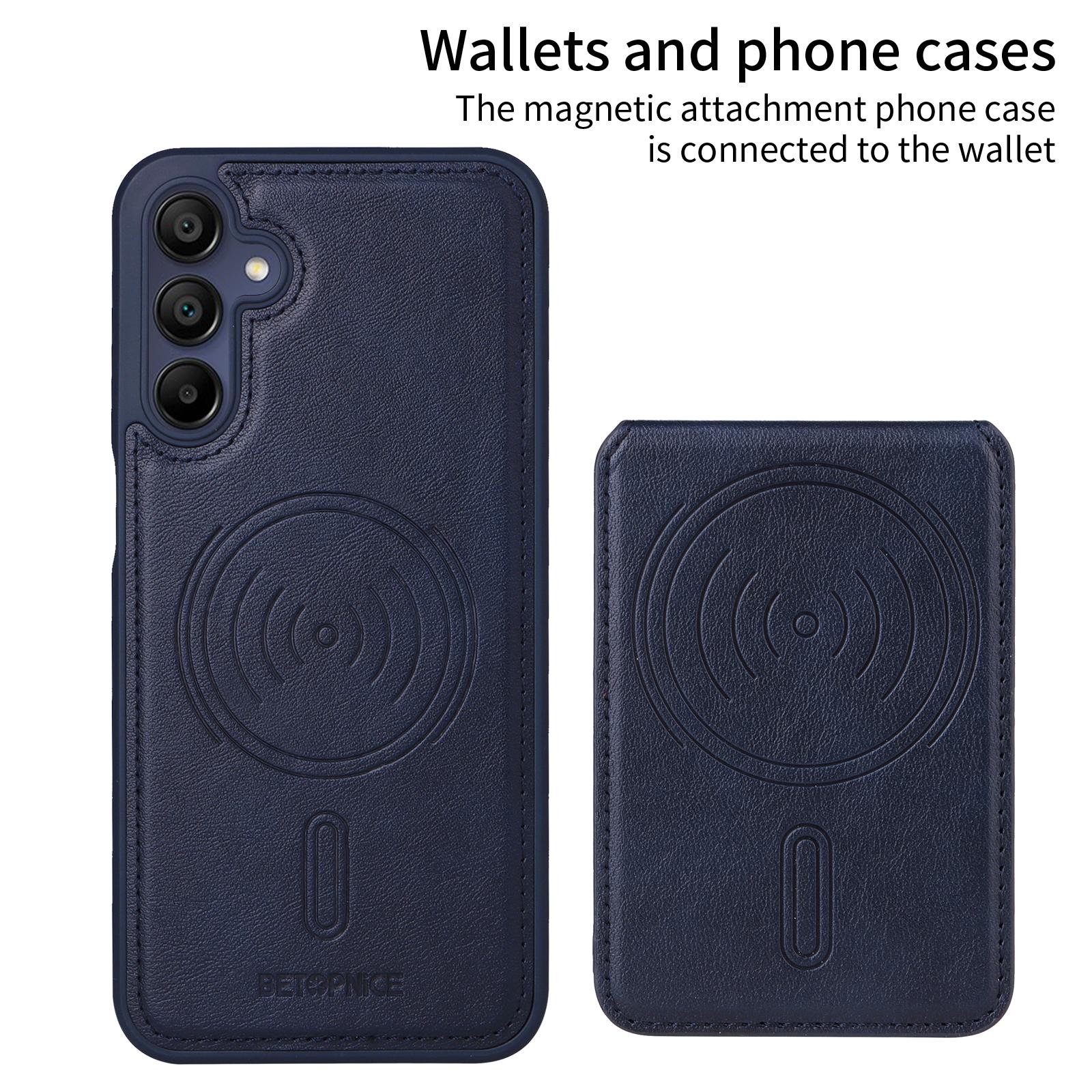 For Samsung Galaxy A15 5G Magnetic Case BETOPNICE RFID Blocking Leather Phone Back Cover with Detachable Card Bag Brown
For Samsung Galaxy A15 5G Magnetic Case BETOPNICE RFID Blocking Leather Phone Back Cover with Detachable Card Bag Brown