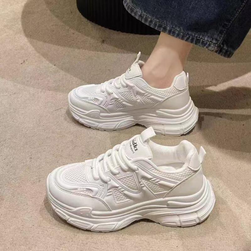 Breathable mesh white shoes, wearing thick-soled muffin women s autumn running casual sports shoes 35 белый
Breathable mesh white shoes, wearing thick-soled muffin women s autumn running casual sports shoes 35 белый