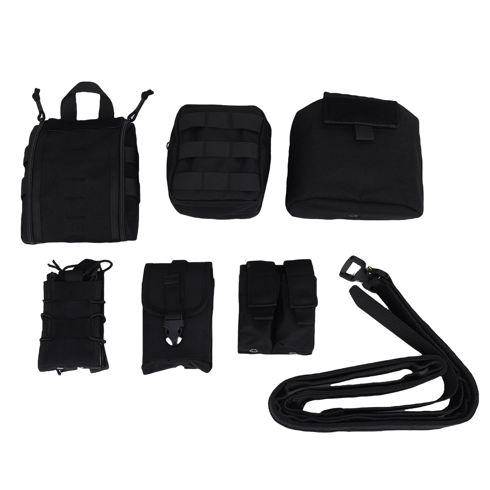Utility Belt with Pouches QR Nylon Adjustable Multifunctional Equipment Belt for Outdoor Camping
Utility Belt with Pouches QR Nylon Adjustable Multifunctional Equipment Belt for Outdoor Camping