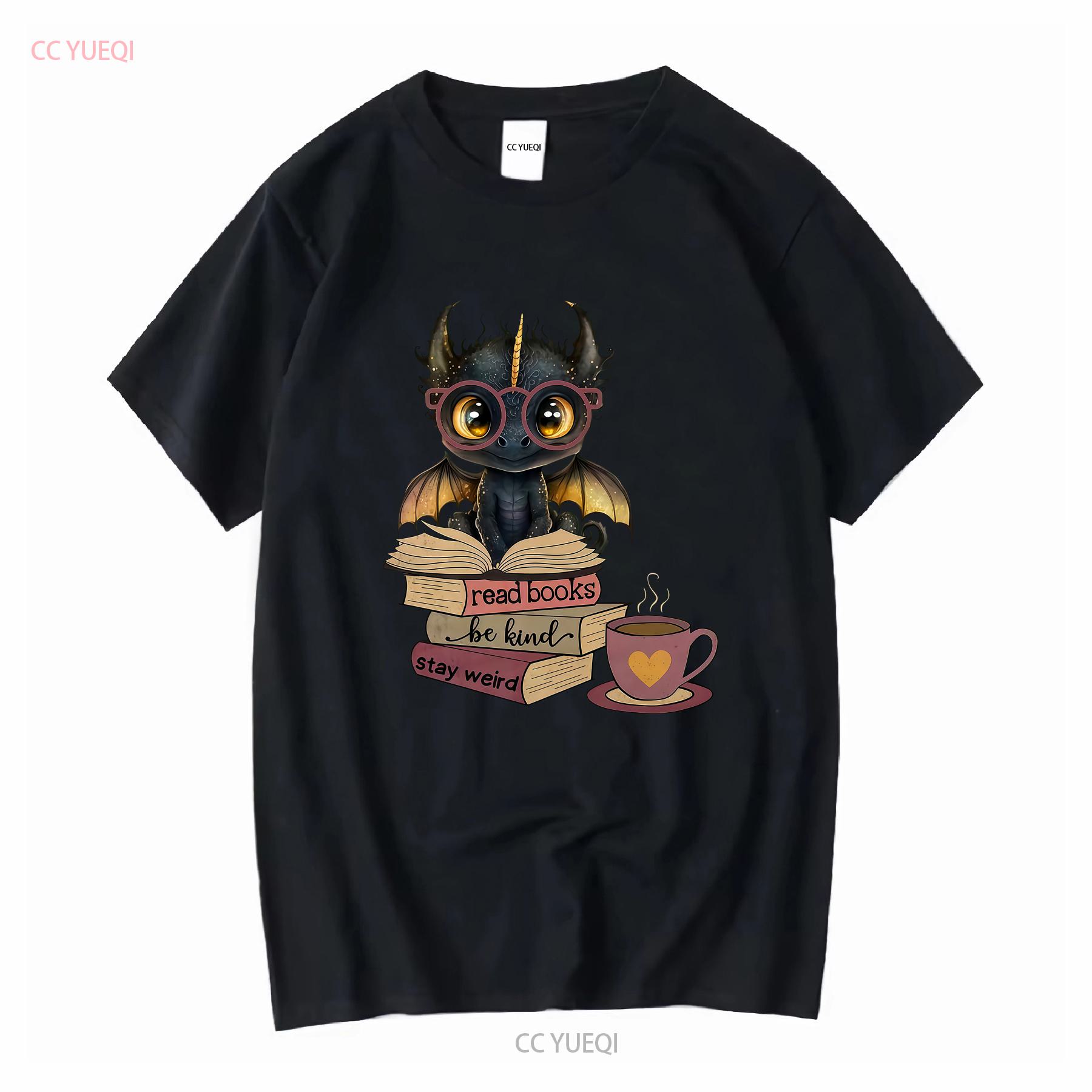 Funny Dragon Read Books Be Kind Stay Weird Book Lover T Shirt long or short sleeves vintage Washed Top For Everyday Wear Unisex 4XL
Funny Dragon Read Books Be Kind Stay Weird Book Lover T Shirt long or short sleeves vintage Washed Top For Everyday Wear Unisex 4XL