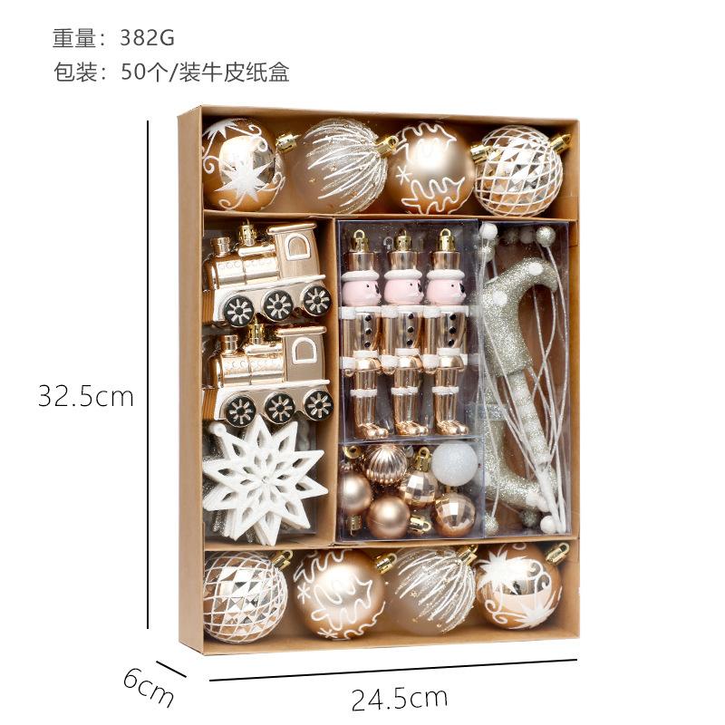 Christmas Decorations 50pcs Champagne Gold Painted Christmas Ball Set Hanging Ornaments Christmas Tree Decoration 33 25 6cm золотой
Christmas Decorations 50pcs Champagne Gold Painted Christmas Ball Set Hanging Ornaments Christmas Tree Decoration 33 25 6cm золотой