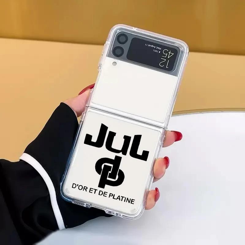 Rapper JuL C est Pas Des Lol Clear Cases for Samsung Galaxy Z Flip 6 ZFlip 5 5G Transaprent Covers for Samsung ZFlip 4 3 Fundas Galaxy ZFlip 3
Rapper JuL C est Pas Des Lol Clear Cases for Samsung Galaxy Z Flip 6 ZFlip 5 5G Transaprent Covers for Samsung ZFlip 4 3 Fundas Galaxy ZFlip 3
