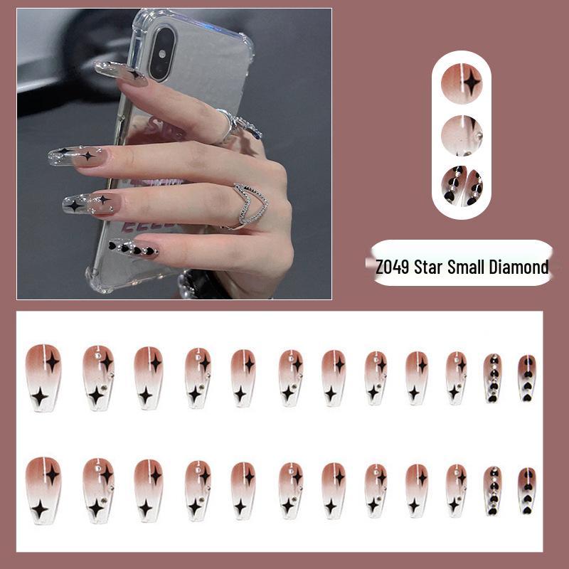Star Small Diamond Waterproof Medium Long False Nails – Celebrity Hot Style
Star Small Diamond Waterproof Medium Long False Nails – Celebrity Hot Style