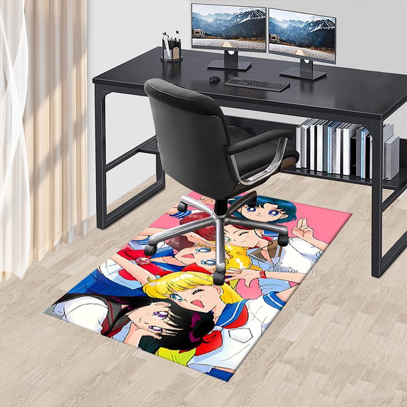 Sailor Moon Chair Mat - Anime Inspired Home Decor , Office Rug , Gift for Fans , Suitable for Bedroom , Living Room , Various Rooms.1257a 60cm by 90cm
Sailor Moon Chair Mat - Anime Inspired Home Decor , Office Rug , Gift for Fans , Suitable for Bedroom , Living Room , Various Rooms.1257a 60cm by 90cm