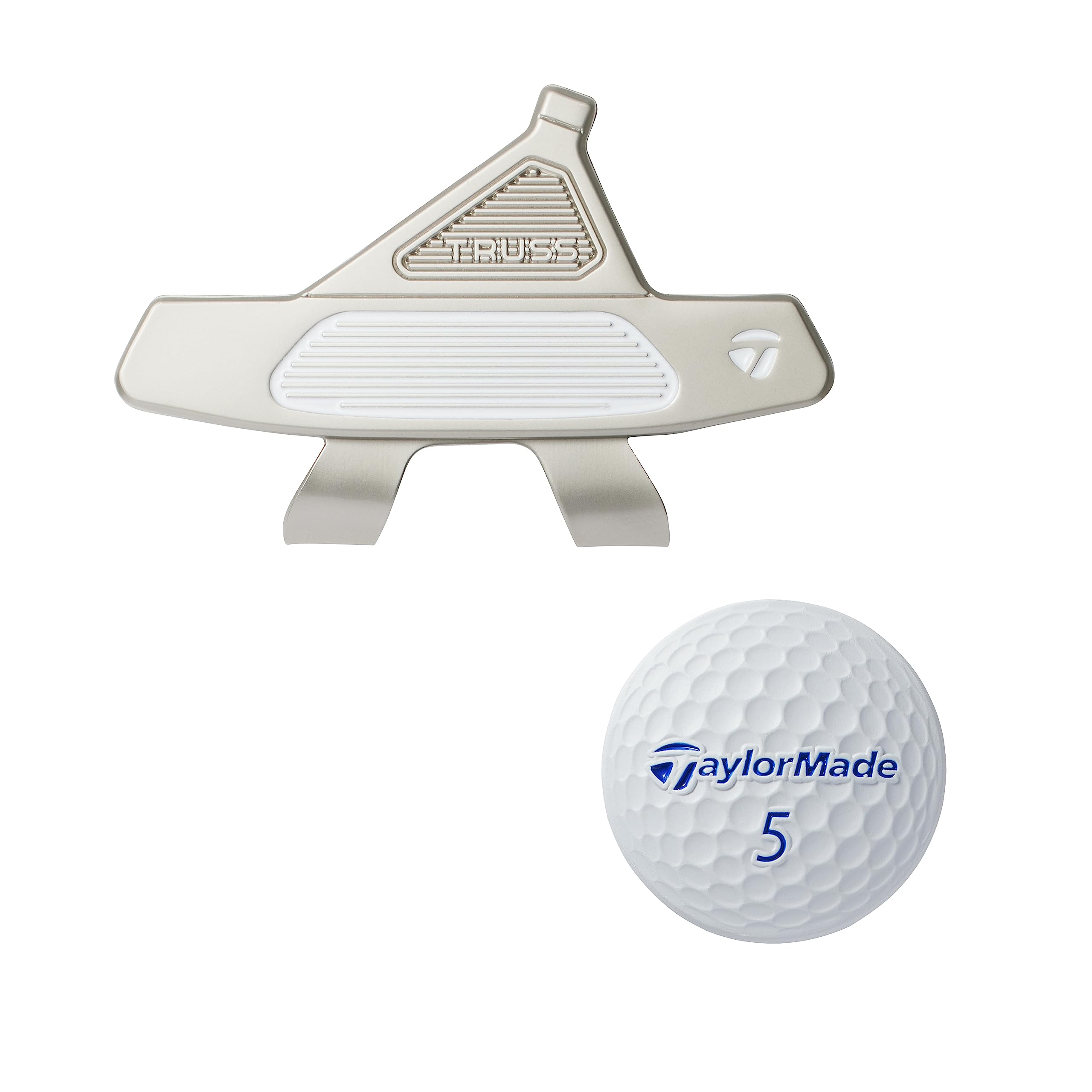 TaylorMade Truss Putter Cap Ball Marker, White, Men s TL218 23FW
TaylorMade Truss Putter Cap Ball Marker, White, Men s TL218 23FW