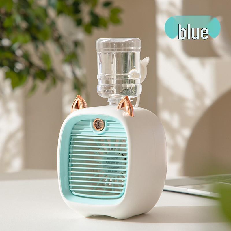 Creative Little Fox Humidifier Fan: Desktop, Handheld, Electric Cold Spray Fan Standard Version FC-6602 Little Fox Spray Fan синій
Creative Little Fox Humidifier Fan: Desktop, Handheld, Electric Cold Spray Fan Standard Version FC-6602 Little Fox Spray Fan синій