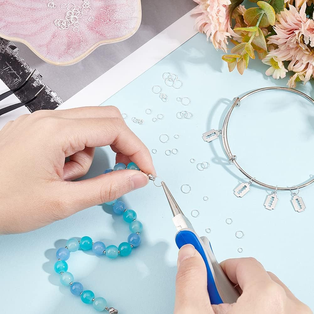 DICOSMETIC 80Pcs 4 Sizes Open Sterling Silver Jump Rings 2/2.5/4/5mm Metal Connector Rings for DIY Crafts Jewelry Making and Repair 2/2.5/4/5mm
DICOSMETIC 80Pcs 4 Sizes Open Sterling Silver Jump Rings 2/2.5/4/5mm Metal Connector Rings for DIY Crafts Jewelry Making and Repair 2/2.5/4/5mm