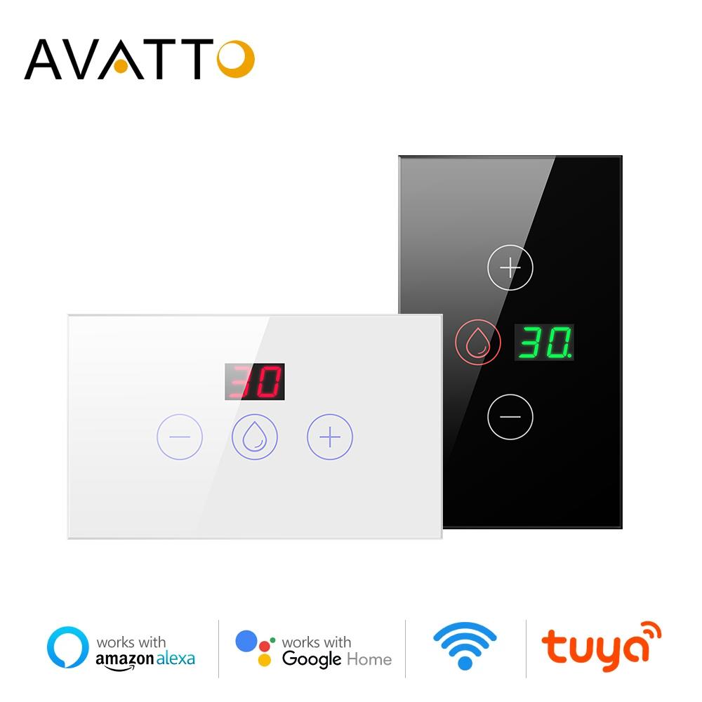 Переключатель бойлера AVATTO WiFi, переключатель водонагревателя по стандарту ЕС/США, 4400 Вт, управление приложением Tuya art Life, работающее с Alexa Google
Переключатель бойлера AVATTO WiFi, переключатель водонагревателя по стандарту ЕС/США, 4400 Вт, управление приложением Tuya art Life, работающее с Alexa Google