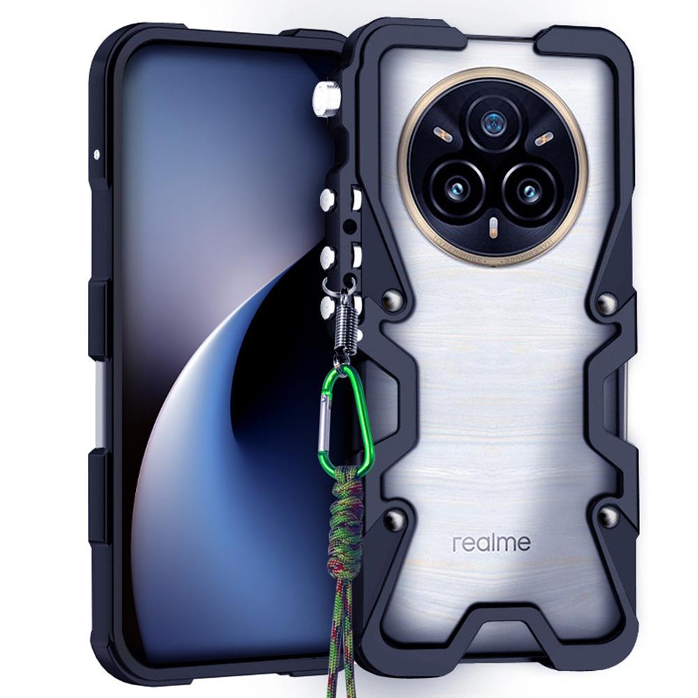 For Realme 14 Pro+ 5G Bumper Case Aluminium Alloy Metal Phone Shell Cover Black
For Realme 14 Pro+ 5G Bumper Case Aluminium Alloy Metal Phone Shell Cover Black