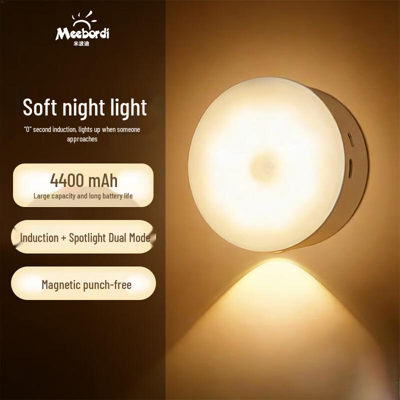 Meebordi Motion Sensor Night Light
Meebordi Motion Sensor Night Light