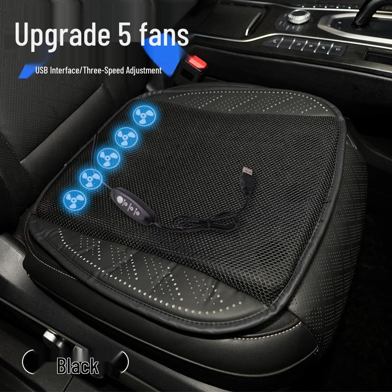 USB-Powered Breathable Ice Silk Car Seat Cushion for Summer Cooling
USB-Powered Breathable Ice Silk Car Seat Cushion for Summer Cooling