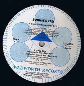 12inch Record BONNIE BYRD - Good Girl / We Will Make It (Remix) 417 WADWORTH 1989 US Dance & Electronica Used
12inch Record BONNIE BYRD - Good Girl / We Will Make It (Remix) 417 WADWORTH 1989 US Dance & Electronica Used