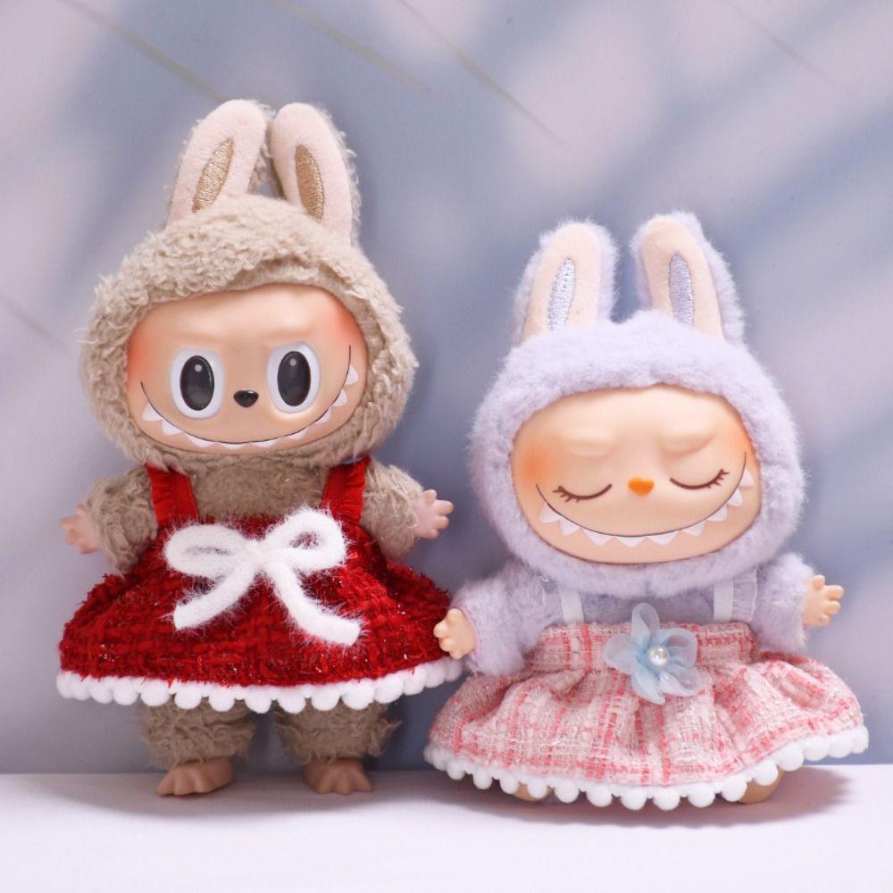 Bowknot Labubu Doll s Dress Flower 17cm Plush Dolls Clothes Cotton Doll Accessories зелений
Bowknot Labubu Doll s Dress Flower 17cm Plush Dolls Clothes Cotton Doll Accessories зелений