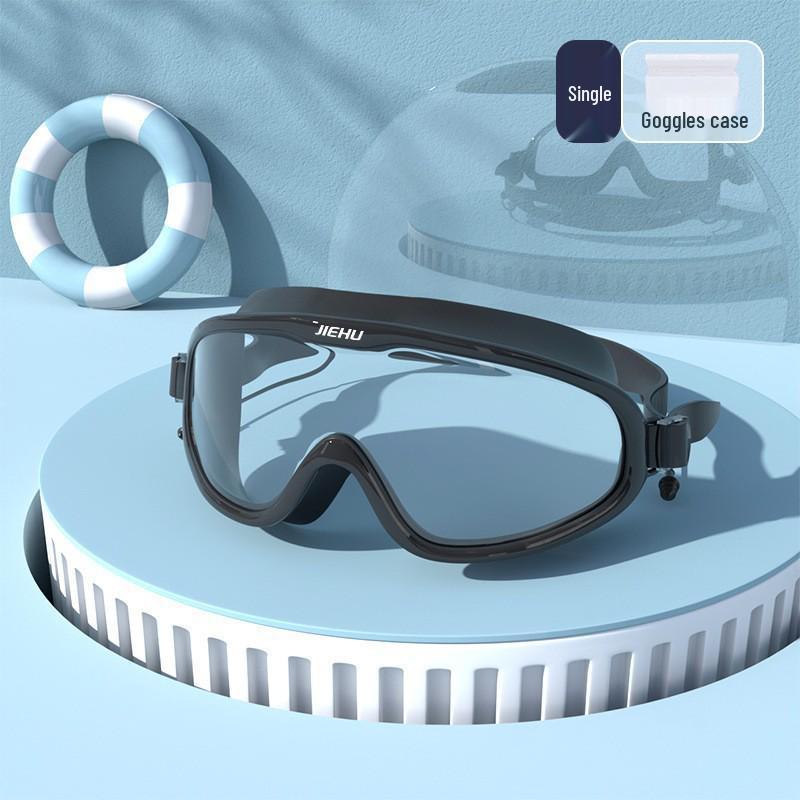 HD Myopia Swimming Goggles with Anti-Fog & Cap, Large Frame Unisex Adult Model
HD Myopia Swimming Goggles with Anti-Fog & Cap, Large Frame Unisex Adult Model