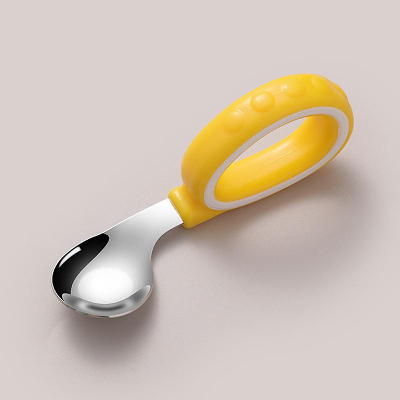 Silicone Handle Baby Fork And Spoon Set 316 Stainless Steel Self Feeding Baby Cutlery With Storage Box Anti-Choke Design Spoon жёлтый
Silicone Handle Baby Fork And Spoon Set 316 Stainless Steel Self Feeding Baby Cutlery With Storage Box Anti-Choke Design Spoon жёлтый