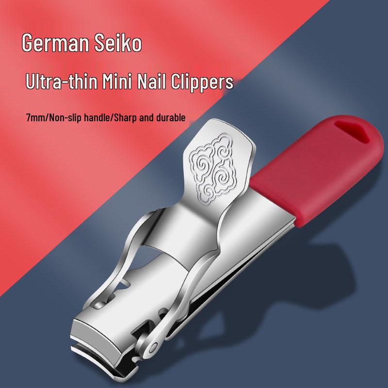 Compact German Flip-Top Nail Clippers with Keychain
Compact German Flip-Top Nail Clippers with Keychain