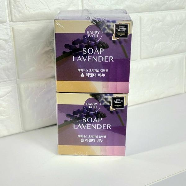 HAPPY BATH Soap Lavender Soap 4 Pack (W96E91E)
HAPPY BATH Soap Lavender Soap 4 Pack (W96E91E)