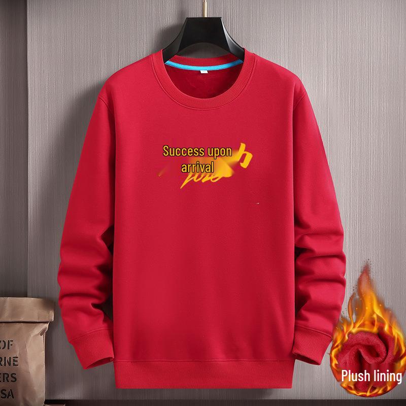 Plus Size Men s Red Hoodie - Year of the Horse, Warm Velvet, Round Neck, Festive New Year Apparel 3XL червоний
Plus Size Men s Red Hoodie - Year of the Horse, Warm Velvet, Round Neck, Festive New Year Apparel 3XL червоний