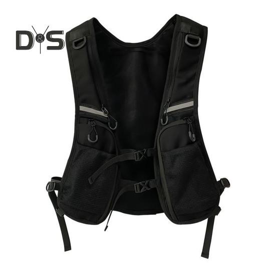 Мужская нагрудная сумка в тактическом стиле, спортивная нагрудная сумка с несколькими карманами, водонепроницаемый спортивный жилет для путешествий на открытом воздухе, мужская сумка чёрный
Мужская нагрудная сумка в тактическом стиле, спортивная нагрудная сумка с несколькими карманами, водонепроницаемый спортивный жилет для путешествий на открытом воздухе, мужская сумка чёрный