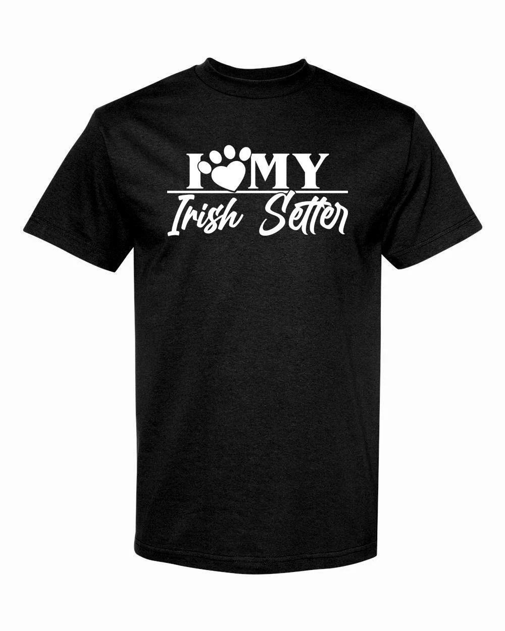 I Love My Irish Setter Unisex T-Shirt Color Option A S-XXL FREE S&H! Pet Dog S
I Love My Irish Setter Unisex T-Shirt Color Option A S-XXL FREE S&H! Pet Dog S