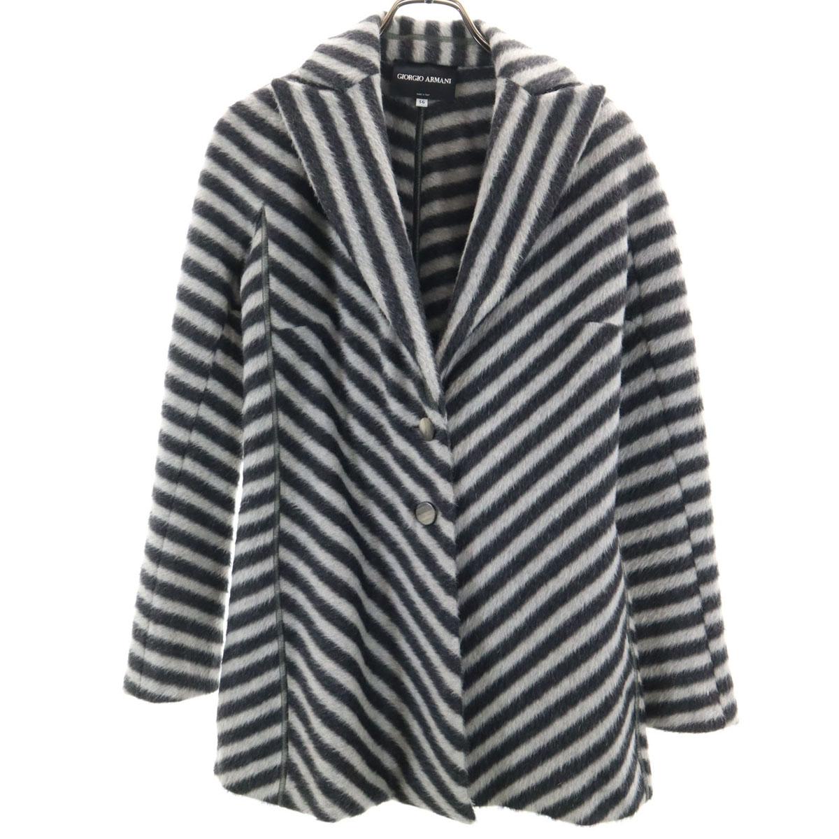 GIORGIO ARMANI Italian Alpaca Blend Overall handle Jacket 36 Gray Women Used
GIORGIO ARMANI Italian Alpaca Blend Overall handle Jacket 36 Gray Women Used