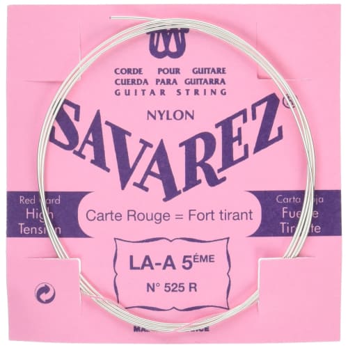 SAVAREZ Classical Guitar Strings, Pink Label, Normal Tension, 5-String, 525R (5-Stage)
SAVAREZ Classical Guitar Strings, Pink Label, Normal Tension, 5-String, 525R (5-Stage)