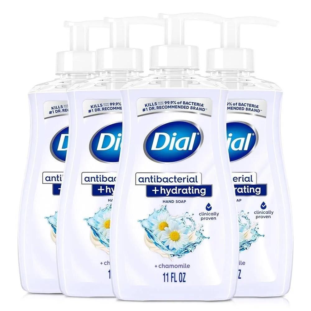Dial Hydrating Chamomile Liquid Hand Soap 325ml Set of 4
Dial Hydrating Chamomile Liquid Hand Soap 325ml Set of 4