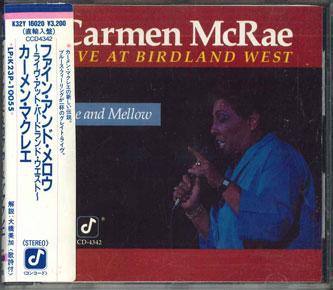CD КАРМЕН МАКРЕЙ - Живой в Birdland WEST K32Y16020 CONCRD 1988 Япония Оби Джаз Б/У
CD КАРМЕН МАКРЕЙ - Живой в Birdland WEST K32Y16020 CONCRD 1988 Япония Оби Джаз Б/У