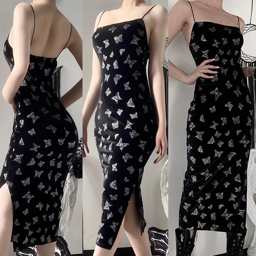 Женское облегающее сексуальное повседневное платье без рукавов с разрезом на бедрах и принтом бабочки
Женское облегающее сексуальное повседневное платье без рукавов с разрезом на бедрах и принтом бабочки