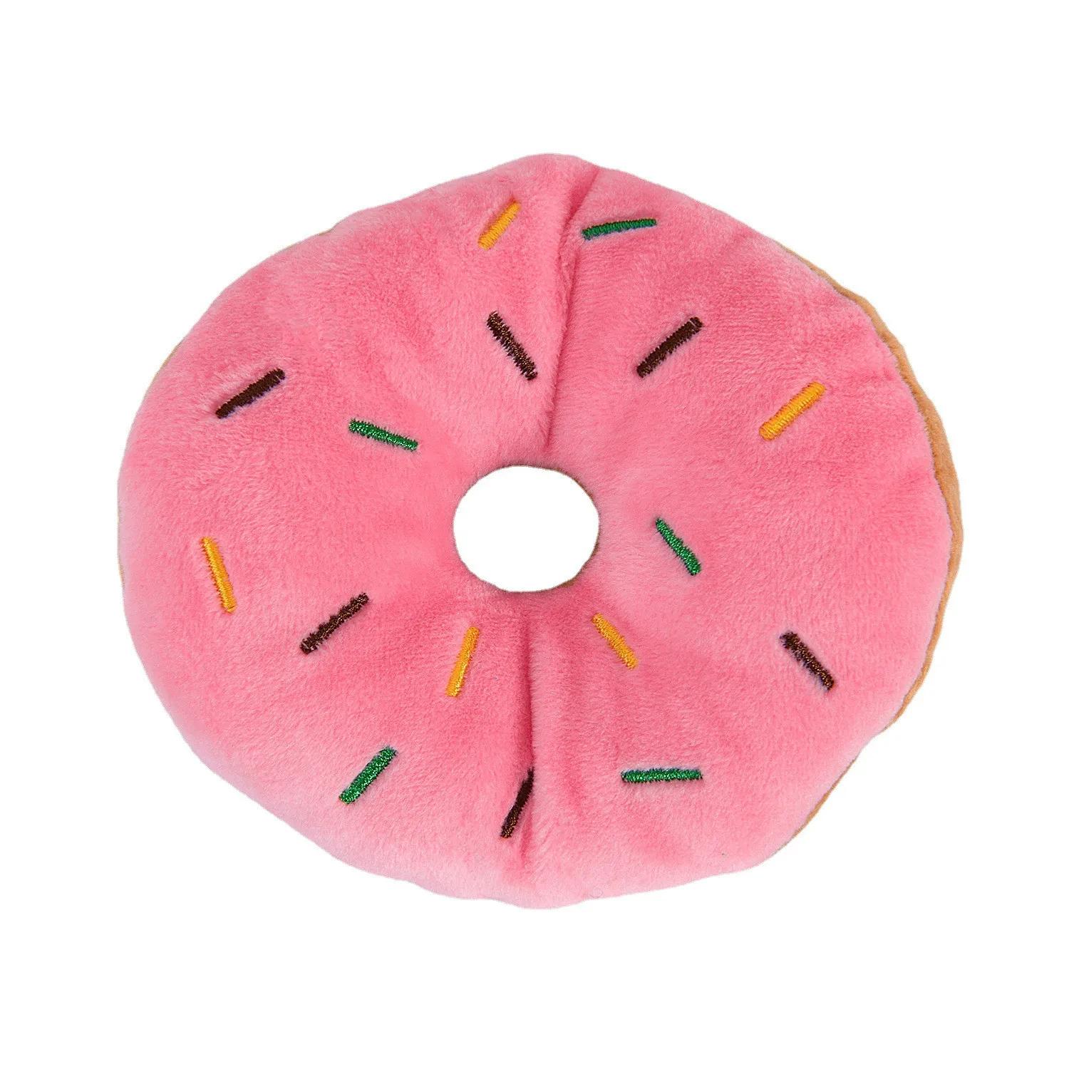 Puppy Chewing Toys Soft Dog Donuts Plush Pet Dog Squeaker Sound Toys for Small Medium Dog Pet Interactive Toys Dog Supplies розовый
Puppy Chewing Toys Soft Dog Donuts Plush Pet Dog Squeaker Sound Toys for Small Medium Dog Pet Interactive Toys Dog Supplies розовый